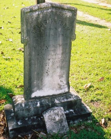  Elias Faison headstone